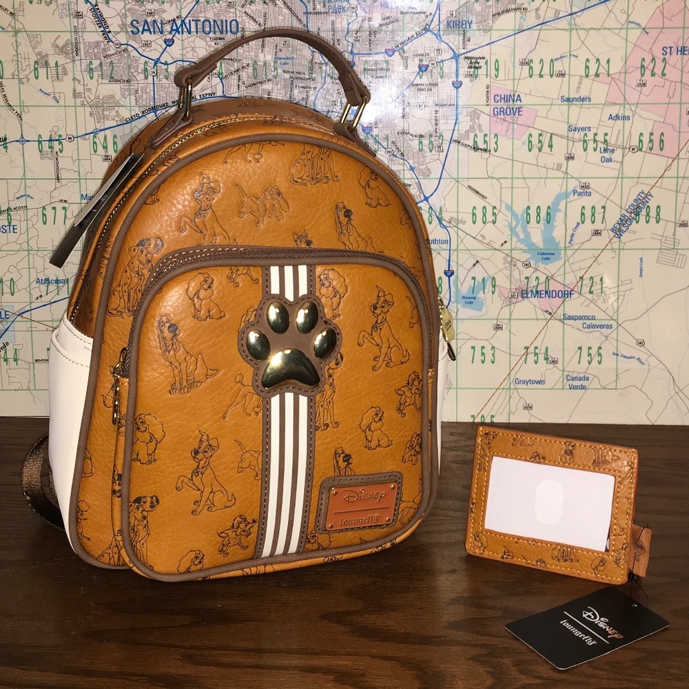 Loungefly mini backpack NWT